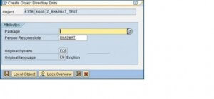 Sreenshot of create object directory entry  for reference