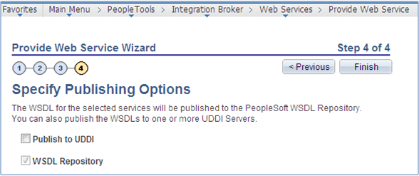 Publish WSD