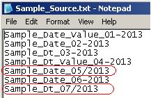 Sample Date