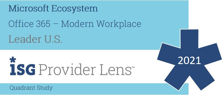 Leader in Office 365 – Modern Workplace Leader in Office 365 – Modern Workplace