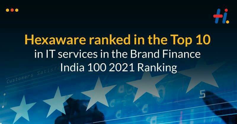 Top 10 in IT services in the Brand Fianance India Top 10 in IT services in the Brand Finance India