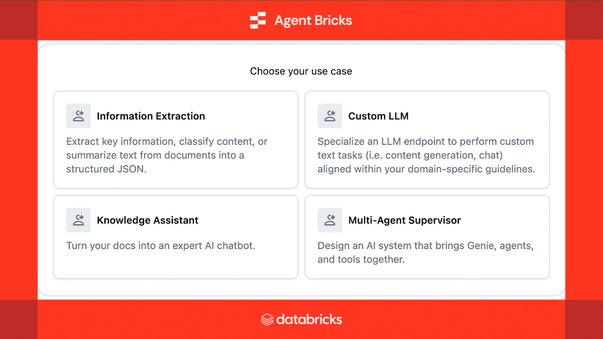 Choose your use case